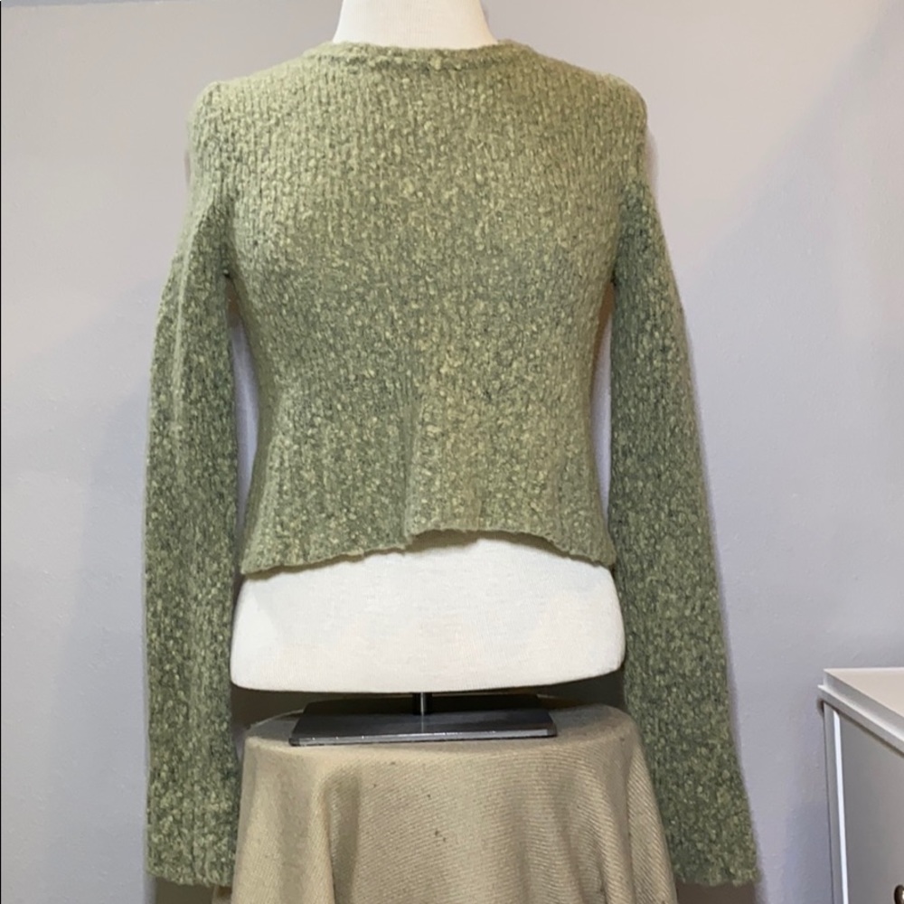 J. Crew fuzzy sweater
